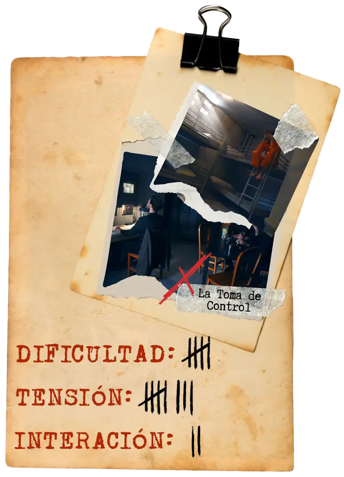 ficha la toma de control new - Prision Experience