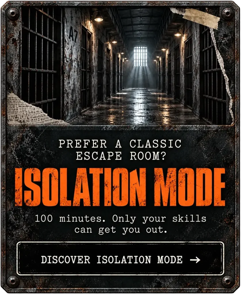 banner 01 isolation mode movil 1 - Prison Experience